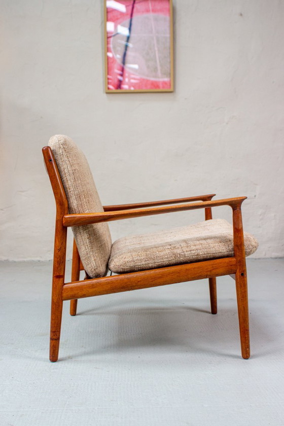 Image 1 of 2 poltrone vintage in teak Easy Chair Svend Aage Eriksen danese