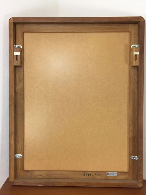 Image 1 of 60s 70s teak dressoir ladekast & spiegel Deens design Denemarken 60s 70s