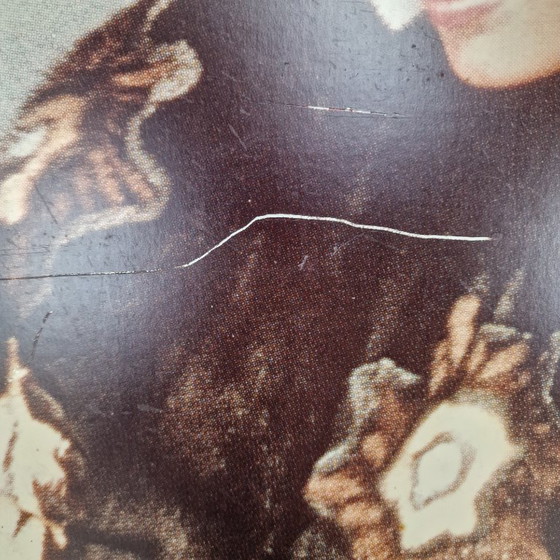 Image 1 of Raro cartel de exposición de moda italiana de 1982 en aluminio: Linea Italiana, Pikenz Alta Moda Milano