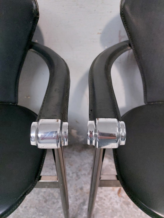 Image 1 of  4 x arrben dining chairs