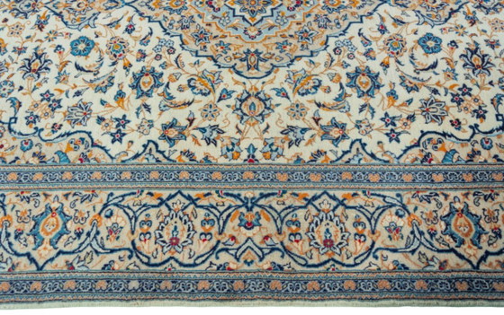 Image 1 of Hand-knotted Kashan cork oriental rug - 294 x 196 cm