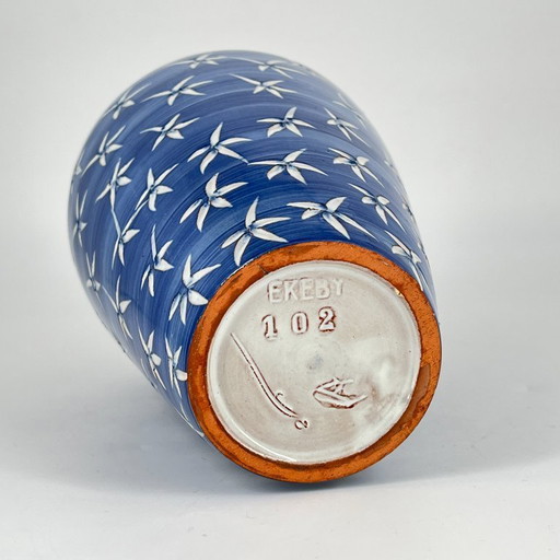 Upsala-Ekeby “Star” Vase 102 – Ingrid Atterberg – Swedish Mid Century Ceramics