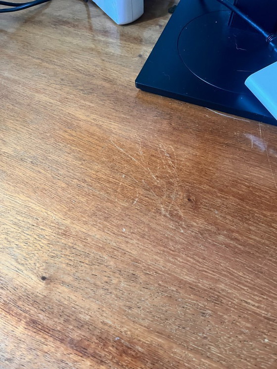 Image 1 of Vintage retro desk 60s/70s teak solid wood