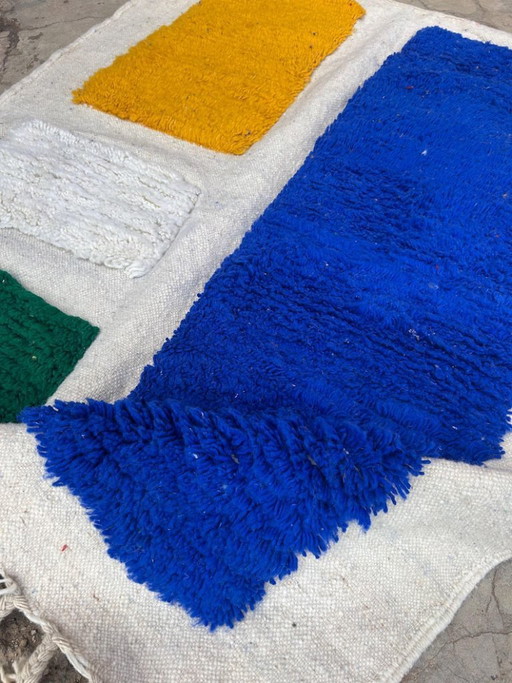 Handgeknüpfter marokkanischer Teppich, 250 cm x 150 cm