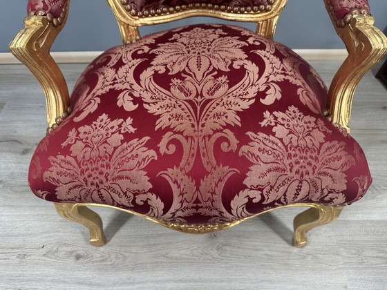 Image 1 of Poltrona in stile Luigi XV