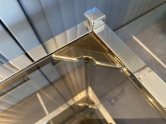 Tavolino da Caffè Doppio Piano Vetro Cromo Stile Bauhaus Vintage 1970 – Tavolini da caffè, Metal (photo 7 of 18)
