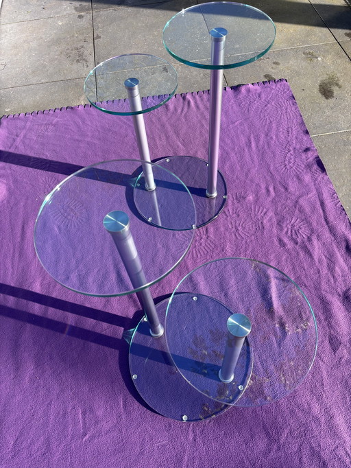 2 Gispen GS732 Beistelltische