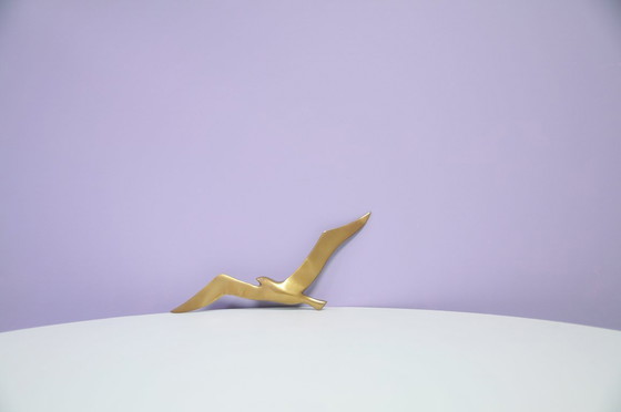 Image 1 of Satz x3 Bronze Gold Wand Vögel