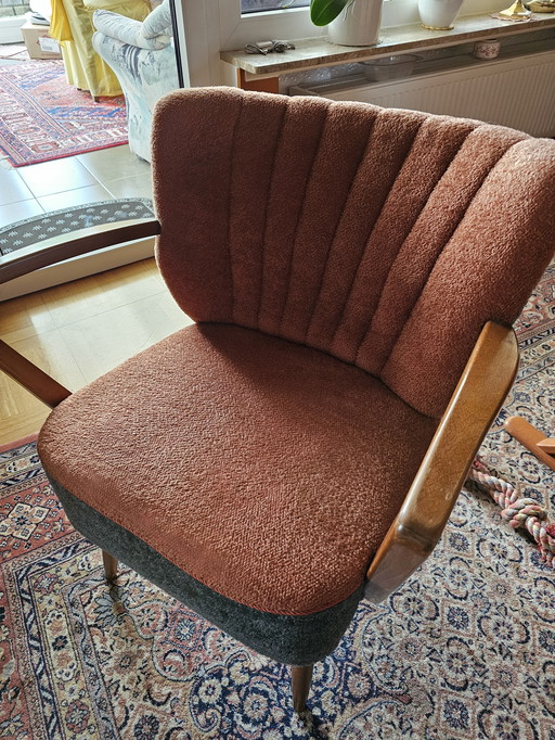 Vintage Retro-Stuhl | Mid-Century Cocktailstuhl 50er/60er Jahre