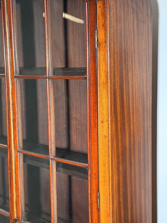 Vetrina / Libreria Antica in Mogano con Vetri – Vetrine, Wood, Glass (photo 3 of 5)