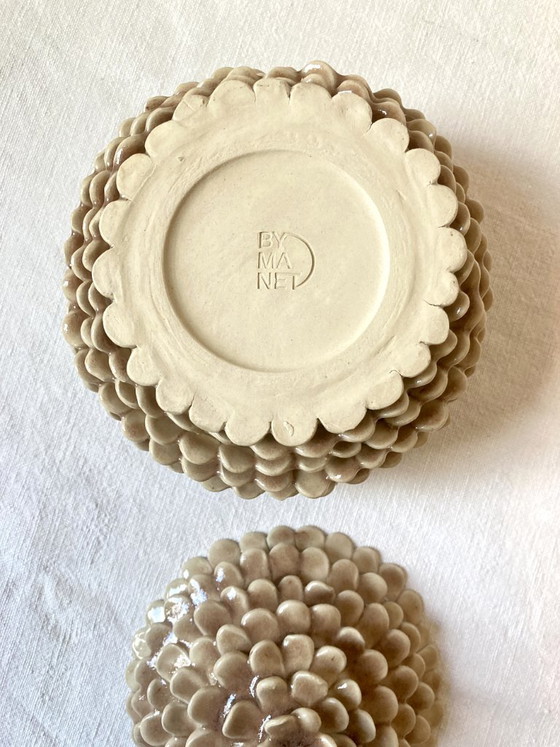 “Pine cone” box ByManet, hand-modeled artist's ceramic, Decorative Objects, Beige, Hedendaags (photo 12 of 15)