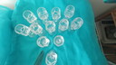 12 heavy lead crystal liqueur glasses by Nachtmann