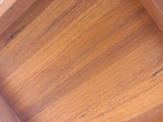 Image 1 of Dyrlund salontafel – Deense design salontafel – Massief teak – Vintage stijl uit het midden van de vorige eeuw