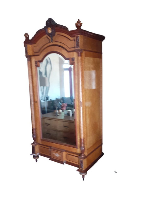 1x armoire de toilette (bois de racine)