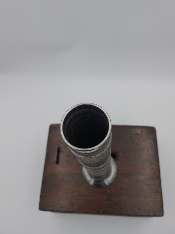 Image 1 of 1 x RVS BMF vaas 25cm hoog 