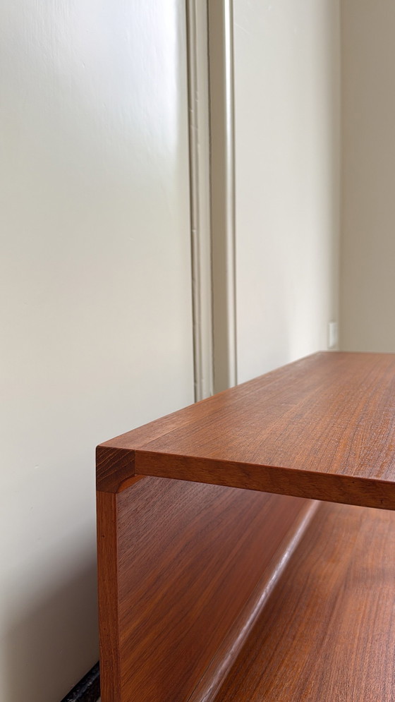 Mensola da parete vintage danese in legno di teak Pedersen & Hansen – Scaffali a muro, Wood (photo 6 of 13)