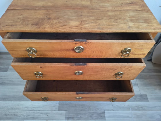 Image 1 of Antique chest of drawers | 19th century | solid cherry wood