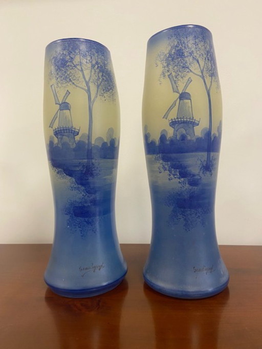 2 vases Art Déco Scailmont