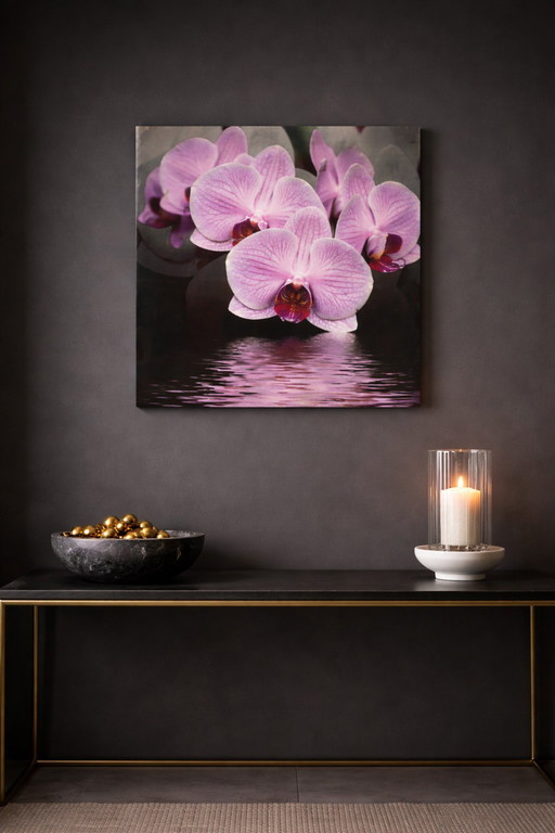 Elegante stampa murale Orchidea – 40 × 40 cm