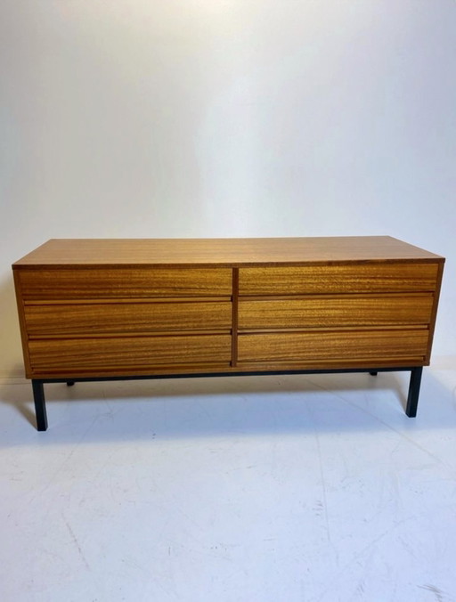 Cassettiera in teak anni '60 di Interlübke – ladekasten, Metal, Wood (photo 2 of 8)