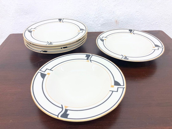 Image 1 of Noritake Portfolio Stoviglie anni '70-'80 Design stile Art Deco