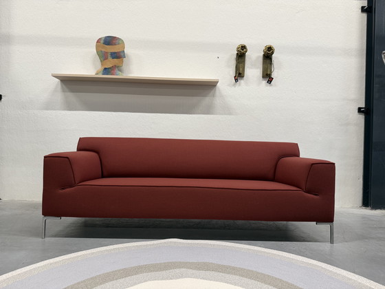 Image 1 of Design on Stock Bloq 3 Zits Bank Ploegwool rood