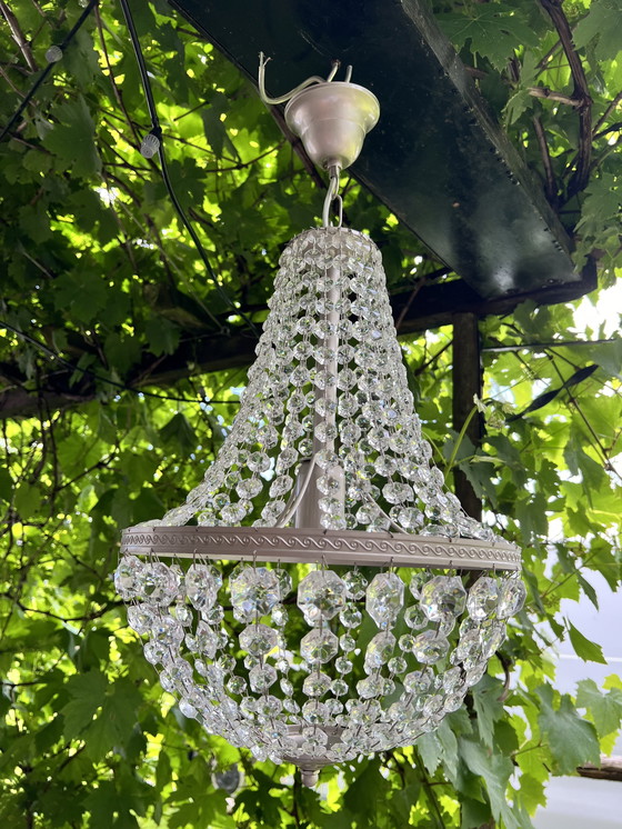 Image 1 of Vintage Crystal Chandelier