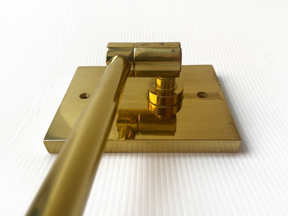 2 Applique a braccio orientabile di George Hansen Metalarte, anni '70 – Brass (photo 9 of 18)