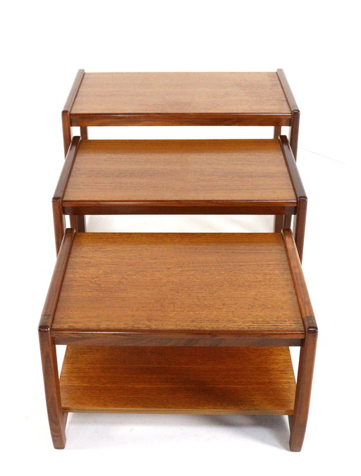 Ensemble de tables gigognes XL 'Gunthwaite' Vintage