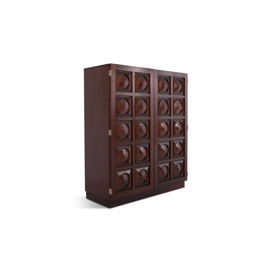 Image 1 of Vintage Belgian bar in dark mahogany