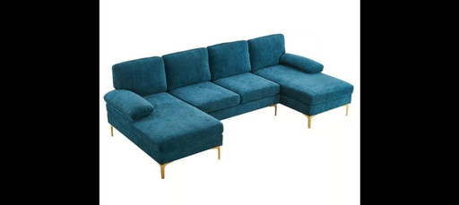 Sale Large Sofa Set with 2 Chaise Couch