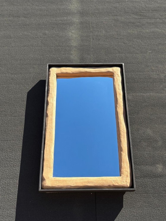 Image 1 of Spiegel "Xenia" eiken en meranti