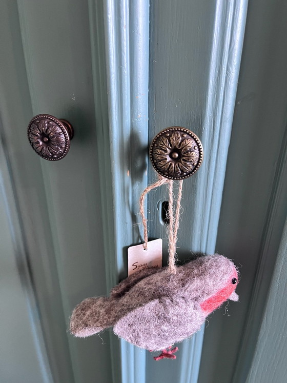 Atmospheric vintage wardrobe, Metal, Wood, Green (photo 4 of 7)