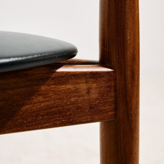 Image 1 of Juego de comedor MK11690 de teca de Hans Olsen para Frem Røjle. Juego de 5