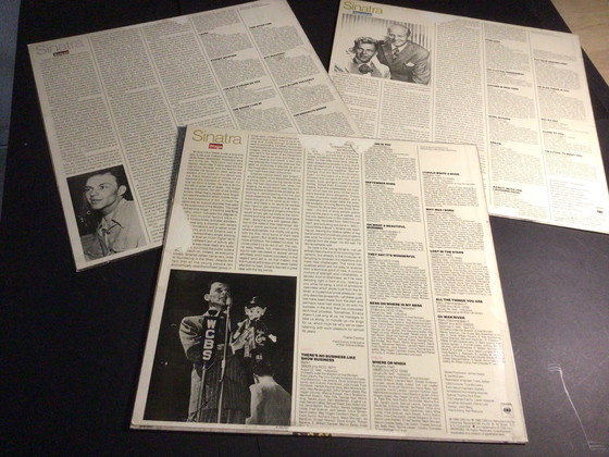 Image 1 of veranda foto / 3 platenhoezen/ koffietafelboek van Frank Sinatra
