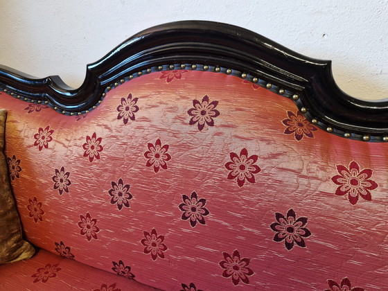 Image 1 of Sofá Art Nouveau antiguo recién tapizado