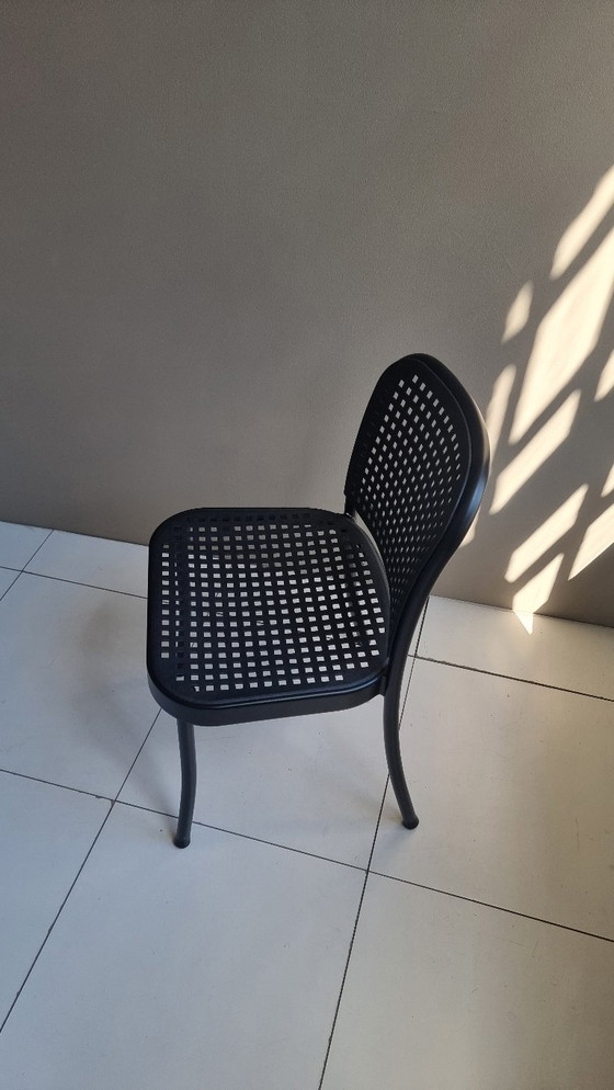 Image 1 of Silberner Stuhl von DePadova.  