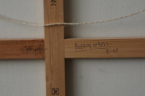 Image 1 of Peinture à l'huile de Joop Serno "Nature morte avec des livres".