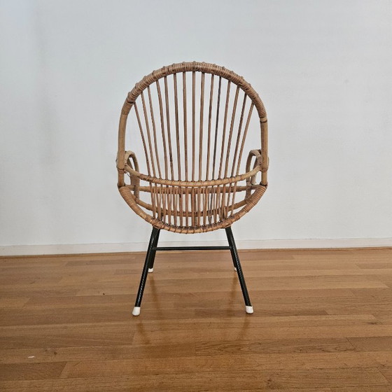 Image 1 of Vintage Rotan stoel