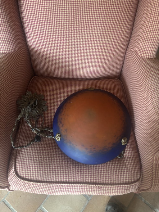 Franse Art Nouveau Muller Frères-lamp