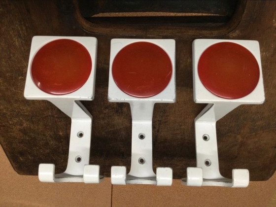 Image 1 of Vintage retro space age coat hooks
