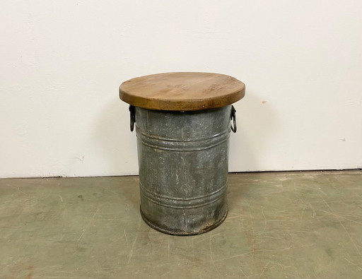 Vintage Industrial Stool, 1960s
