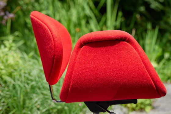 Image 1 of 4x Little Tulip Artifort – bureau/vergader draaistoelen