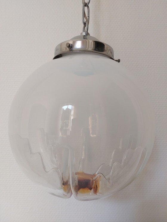 Image 1 of Mid-Century Murano Ceiling Light