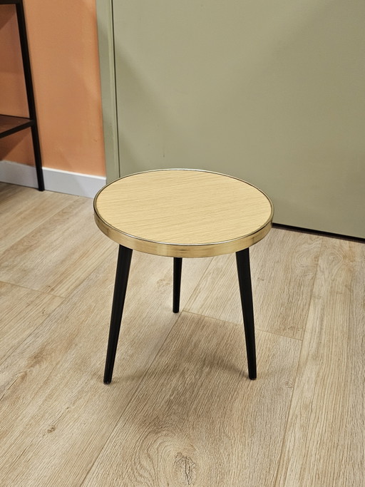 Mesa auxiliar vintage para plantas, mesa pequeña – bijzettafels, Wood