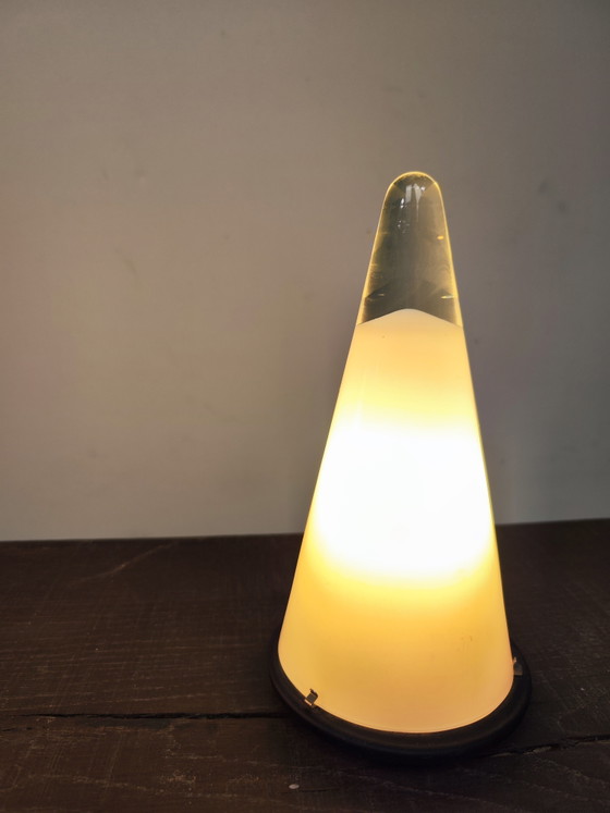Pair of Gusto Tosso Lamps for Leucos 1977 – Table lamps, Glass, Murano Glass (photo 3 of 5)