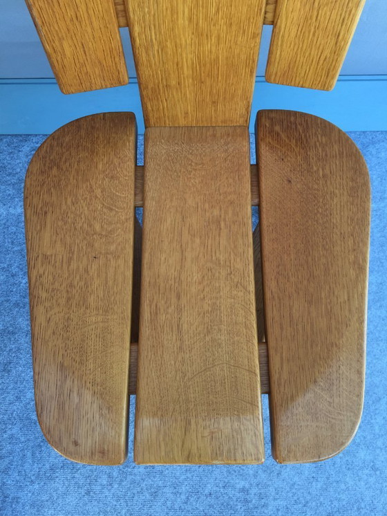 Image 1 of PIERRE CHAPO / SELTZ - 4 VINTAGE CHAIRS