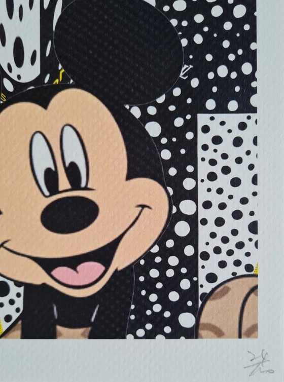 Image 1 of Nach Yayoi Kusama, Mickey Mouse, Lithografie, 1990er Jahre