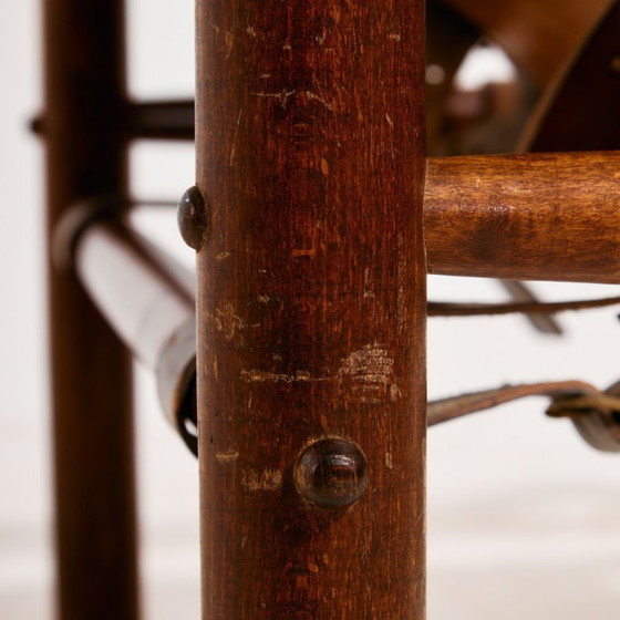 Image 1 of Sillón húngaro MK10978 de piel de becerro