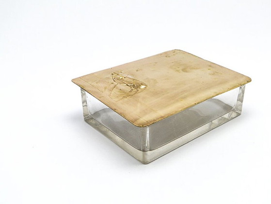 Art Nouveau Humidor from WMF, Germany, Early 20th Century – Decorative Objects, Glass, Brass (photo 13 of 13)